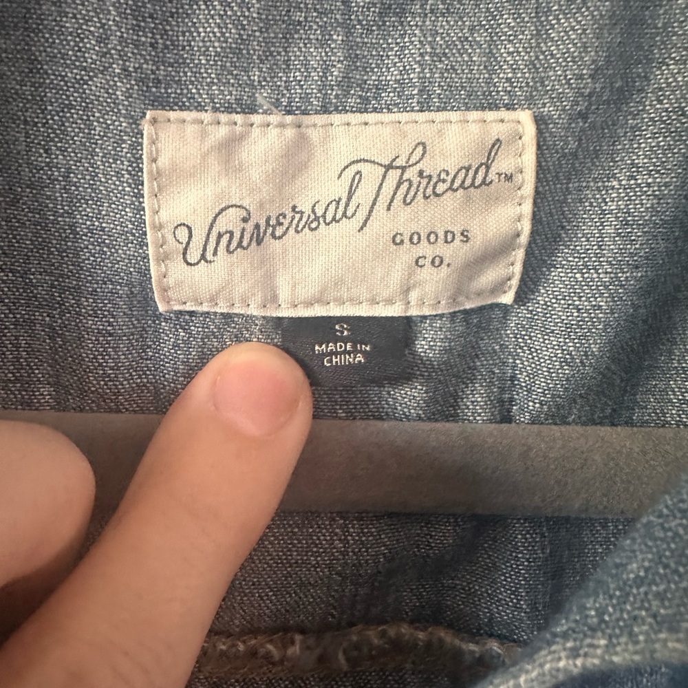 Universal Thread Light Blue Chambray Drawstring R… - image 4